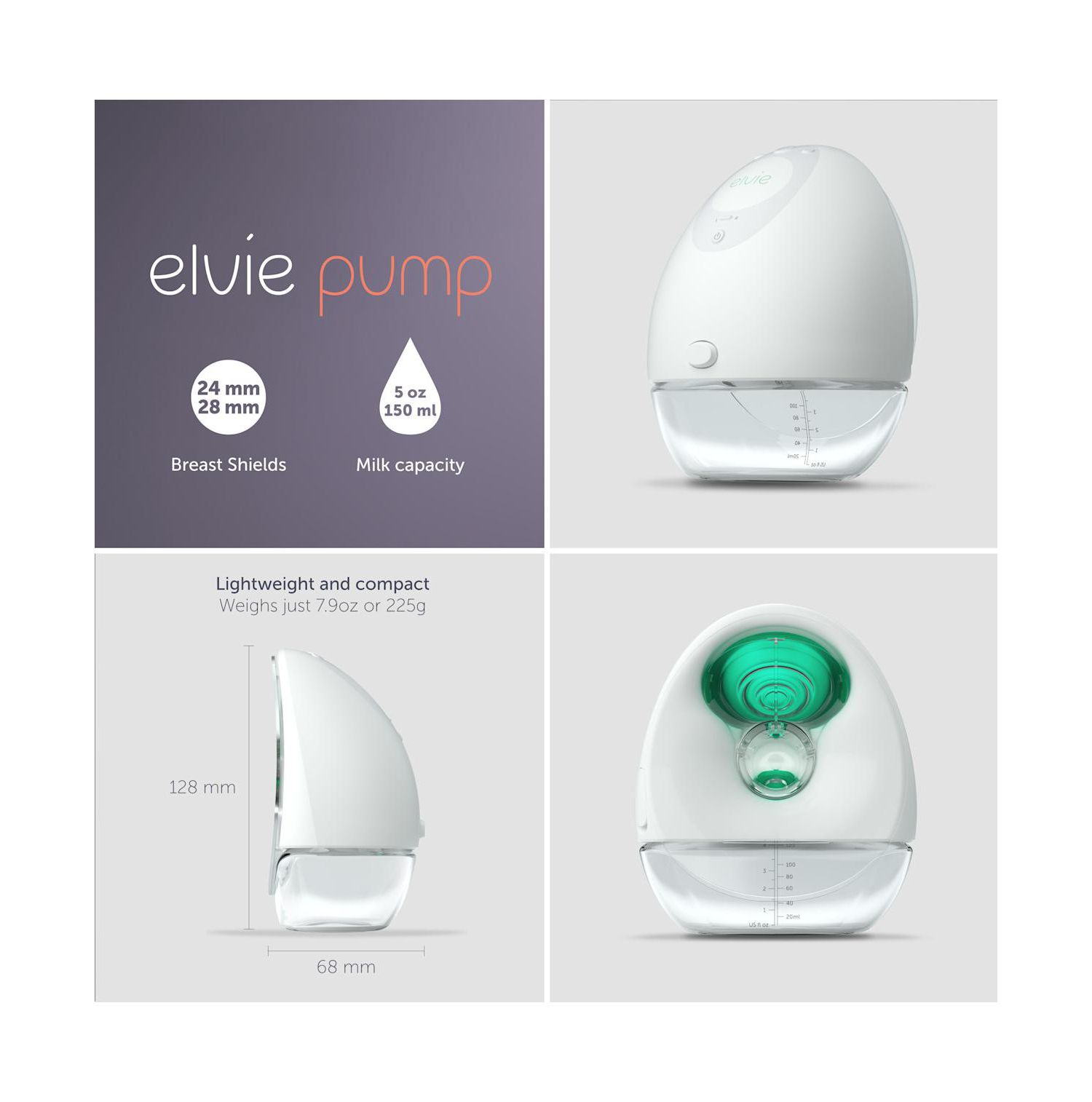 Baby Wearable Pump - Double Electric Breast Pump