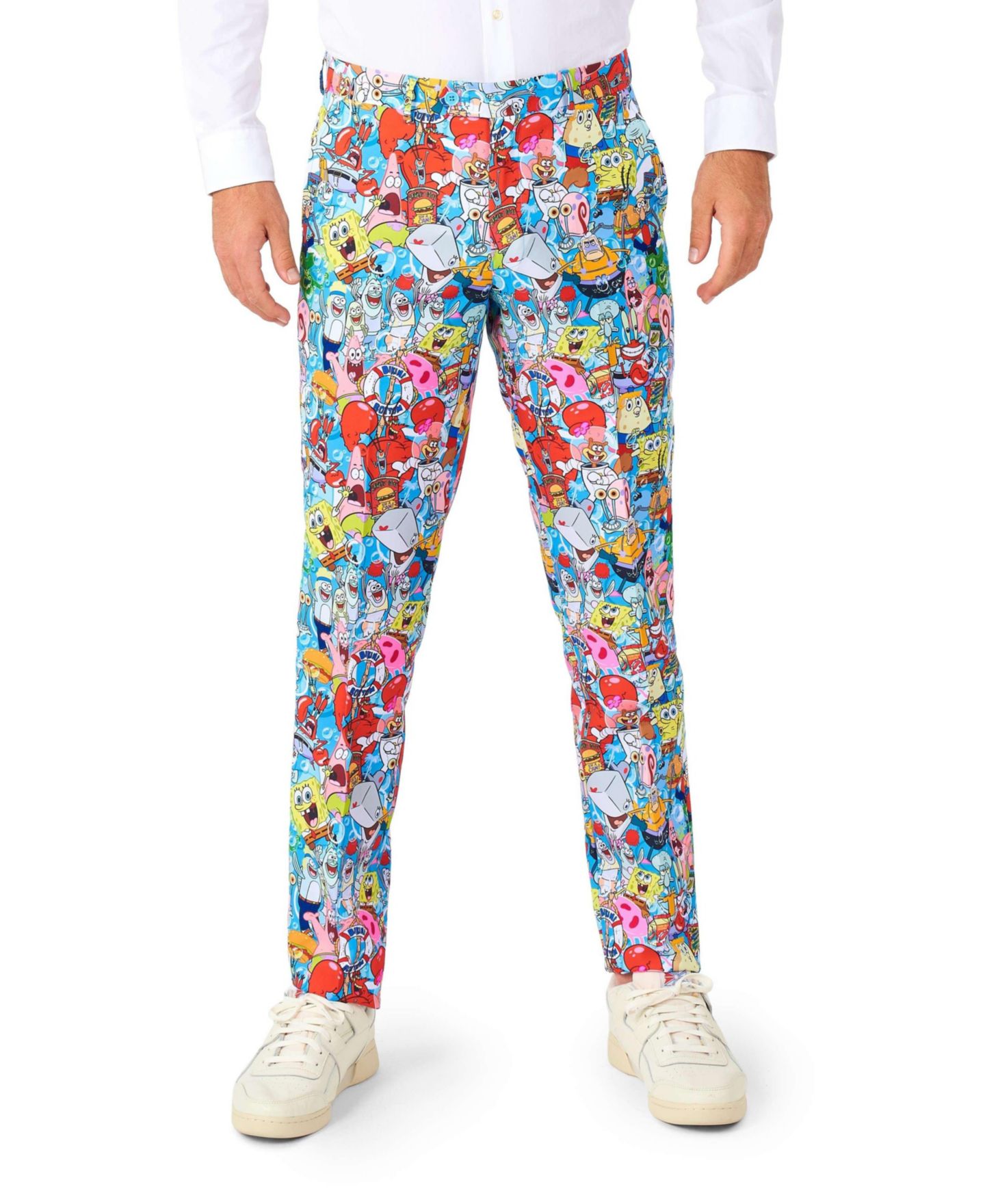 Мужской карнавальный костюм OppoSuits Official SpongeBob Nickelodeon, разноцветный — фото 8