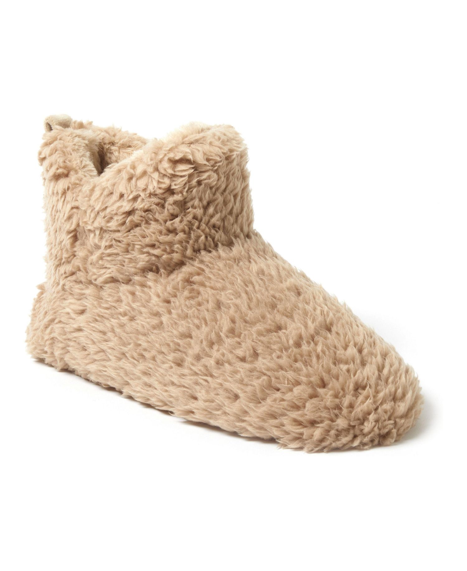 Women's Chelsea Shaggy Pile Bootie Fuzzy House Slipper