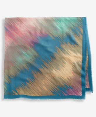 Blur Dye-Print Square Scarf, Macy's Exclusive