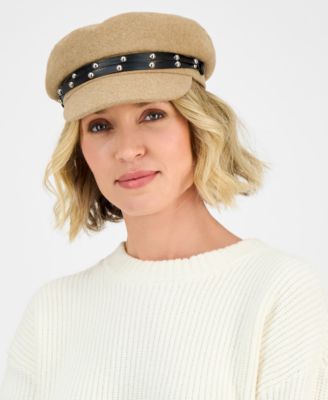 Studded Band Skipper Cap, Macy's Exclusive 