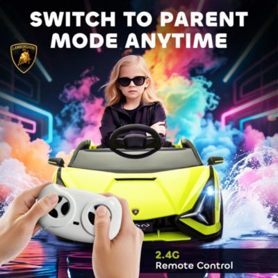 12V Lamborghini SIAN Licensed Electric Car for Kids,