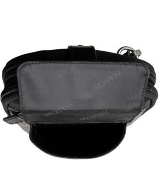 Men's Leather Crossbody Organizer Bag