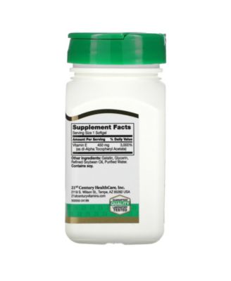 Vitamin E  450 mg (1 000 IU)  -  55 Softgels
