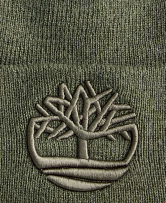 Men's Tonal 3D Embroidered Beanie Hat