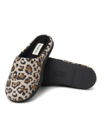 Women's Quilted Velour Clog House Slipper