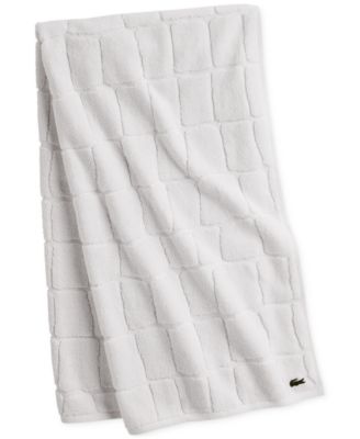 Heritage Croc Scale Cotton Bath Towel, 30" x 56"