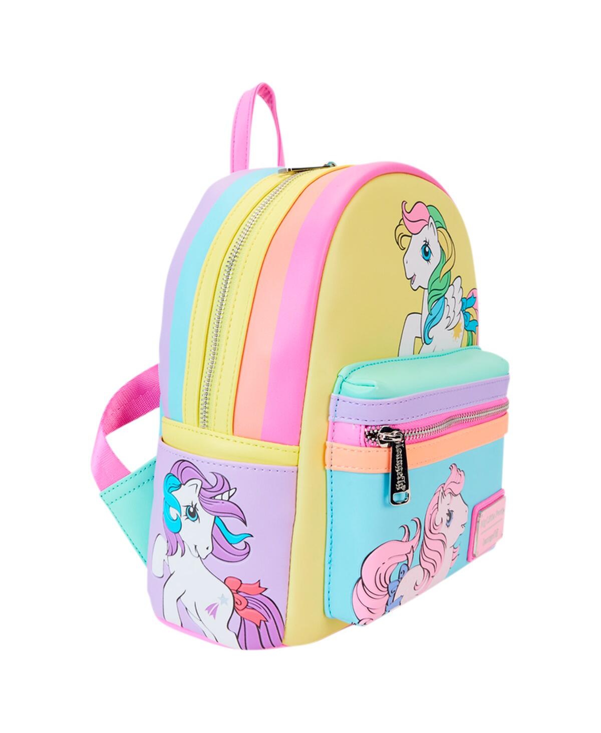 Loungefly My Little Pony Color Block Mini Backpack In Transparent