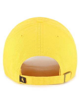 Men's Gold Wyoming Cowboys Clean Up Adjustable Hat