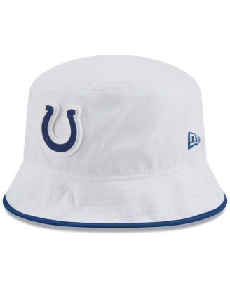 New Era - Men's White Indianapolis Colts 2025 NFL Training Camp Stretch Bucket Hat