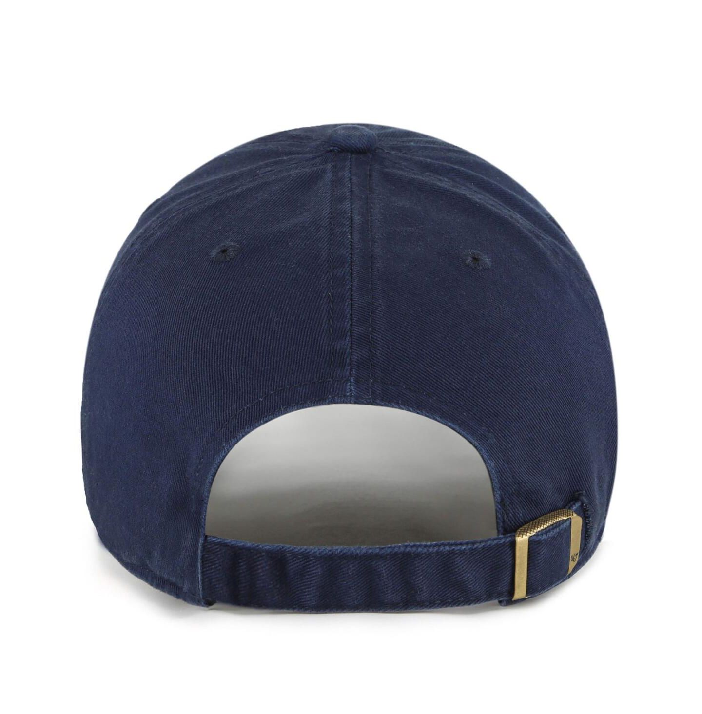 Мужская кепка '47 Brand Navy Cal Bears Clean Up Adjustable Hat — фото 2
