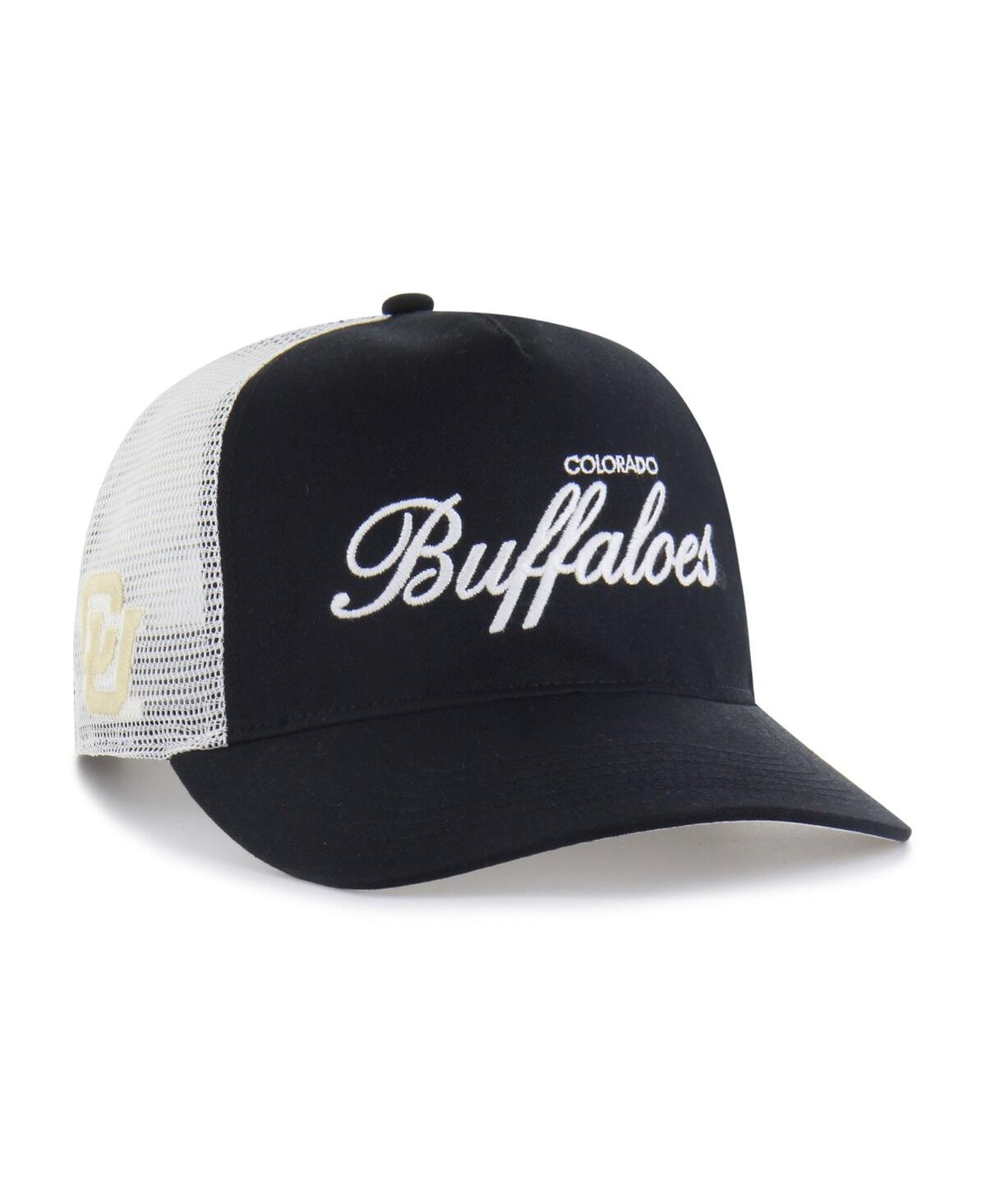 47 Brand Men's And Women's Black Colorado Buffaloes Contemporary Basics Foundation Trucker Hitch Adjustable H