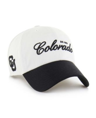 '47 Brand - Men's White Colorado Buffaloes Contemporary Basics Foundation clean up Adjustable Hat