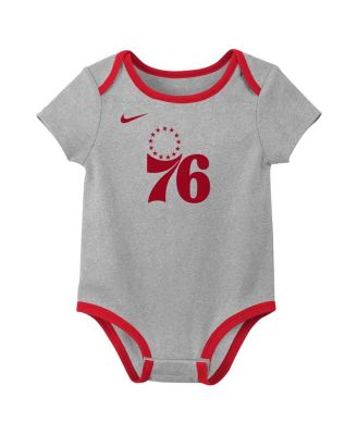 Baby Boys and Girls Philadelphia 76ers 3-Pack Bodysuit Set