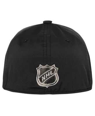 Big Boys and Girls Black Pittsburgh Penguins Authentic Pro&nbsp;Training Camp Stretch Fit Hat