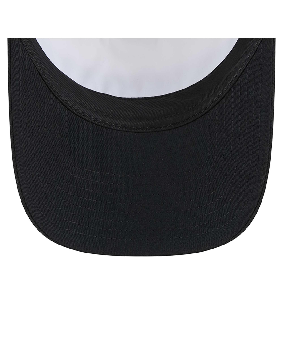New Era Big Boys And Girls Black Las Vegas Raiders Sport Night Color Block 9forty A-frame Trucker Adjustable In Black