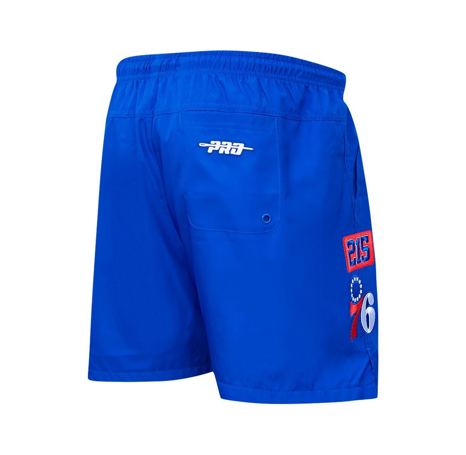 Men's Royal Philadelphia 76ers Area Code Shorts