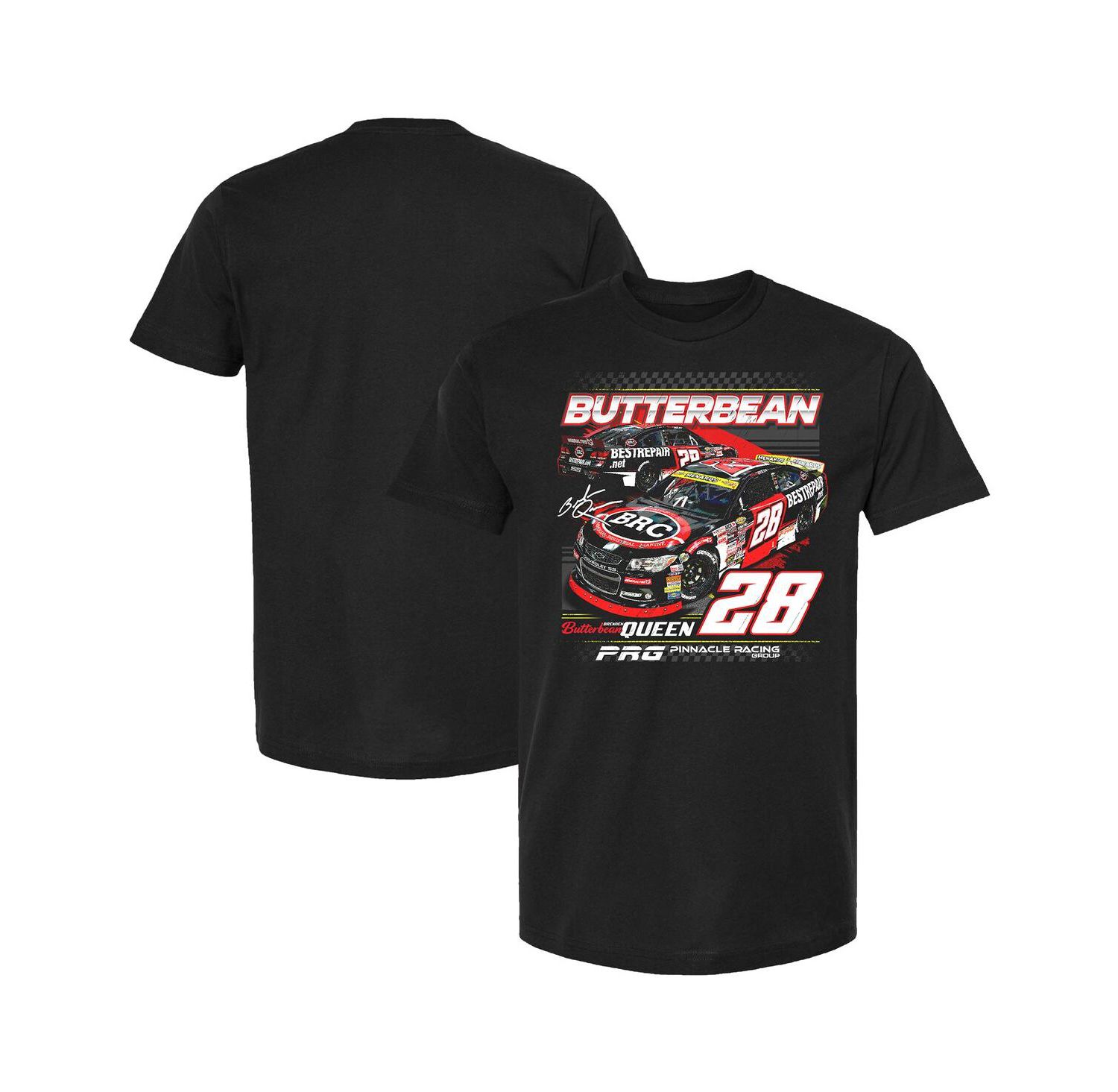 Men's Black Brenden Queen BRC Car T-Shirt