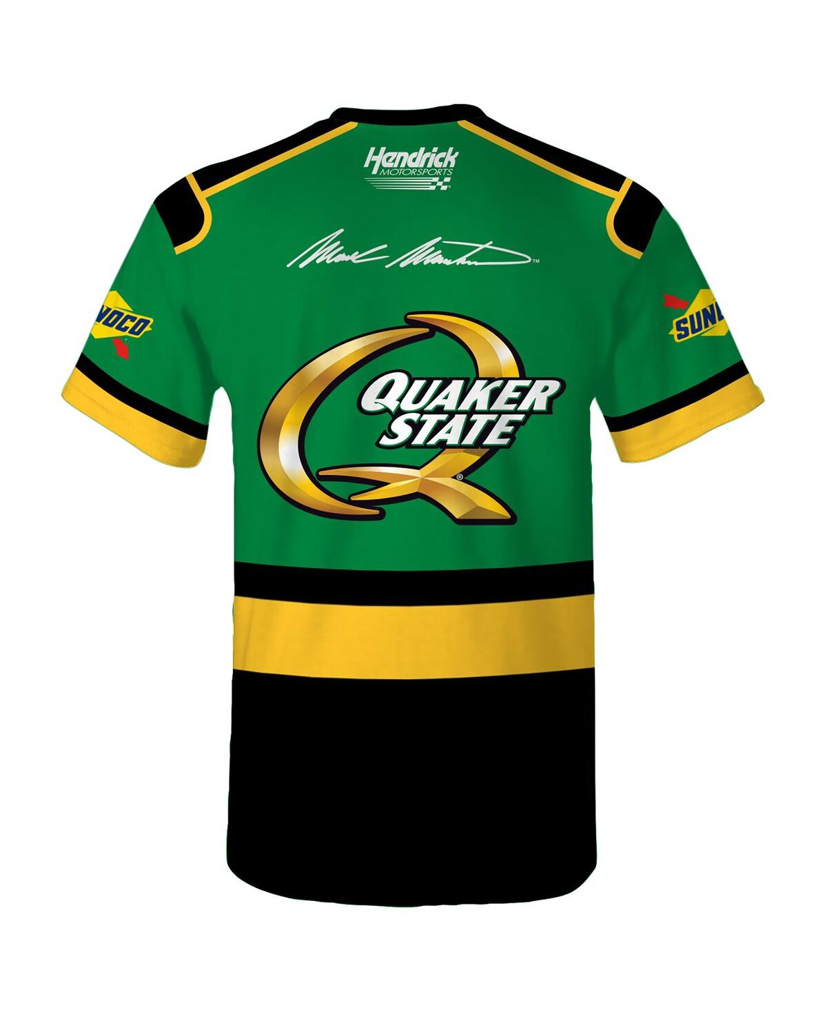 Hendrick Motorsports Team Collection Green Mark Martin Quaker State Legend Uniform T-shirt In Green