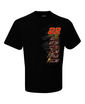 Men's Black Joey Logano Shell/Pennzoil Camo T-Shirt