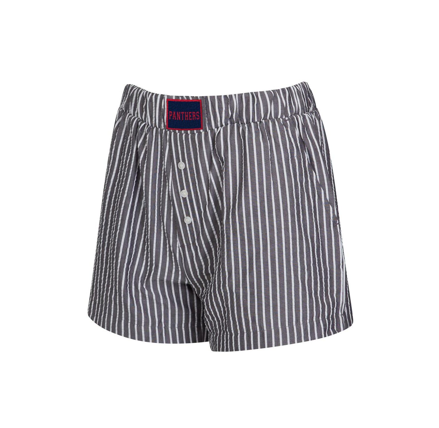 Women's 2-Pack Charcoal Florida Panthers Boxer Shorts Set