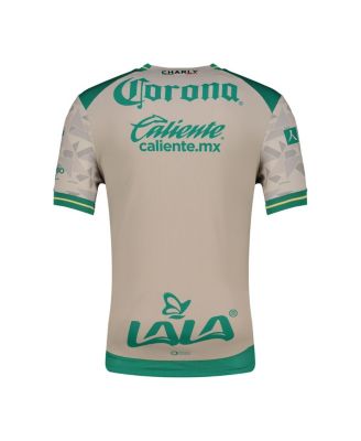Men's Tan Santos Laguna 2025/26 Away Authentic Jersey