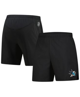Fanatics - Men's Black San Jose Sharks Tech Training Shorts