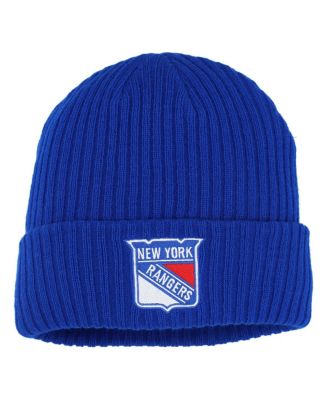 Fanatics - Men's Royal New York Rangers Logo Cuffed Knit Hat