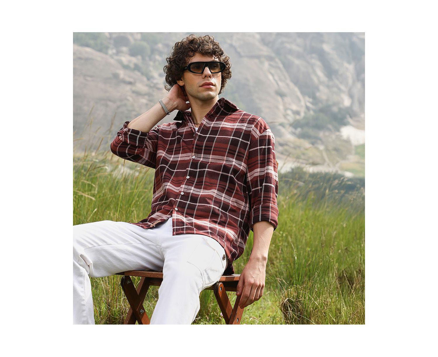 Men's Tartan Plaid Shacket