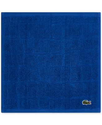 Heritage Croc Scale Cotton Washcloth, 13" x 13"