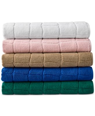 Heritage Croc Scale Cotton Washcloth, 13" x 13"