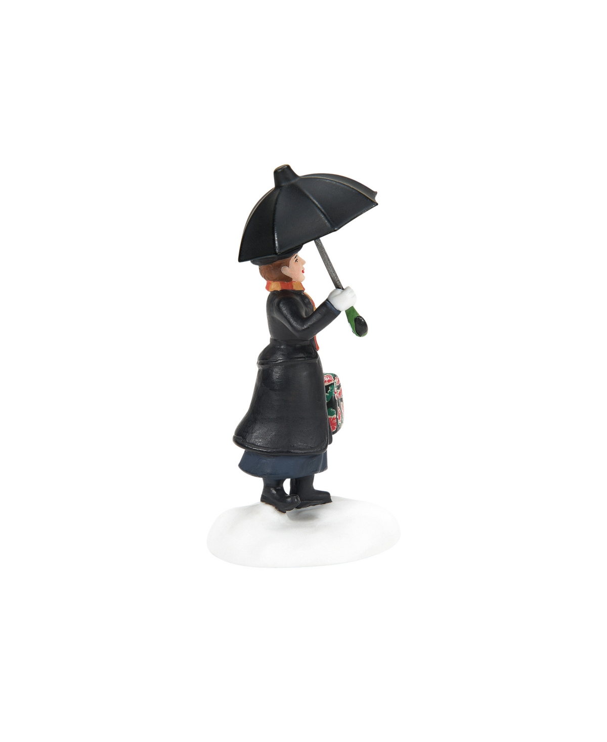 Department Five Mary Poppins Arrives Dickens Village Accessory In Black