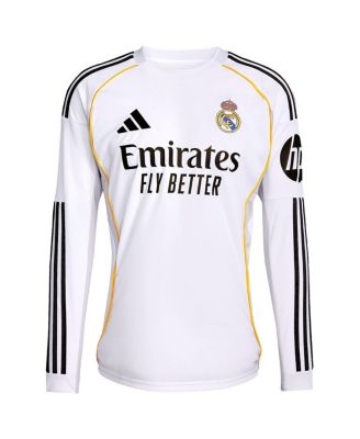 Men's Vini Jr. White Real Madrid 2025/26 Home Replica Jersey