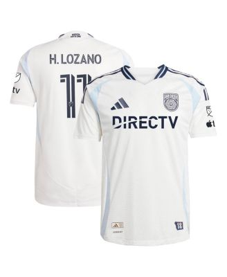 adidas - Men's Hirving Lozano White San Diego FC 2025 Woven Into One Authentic Player Jersey