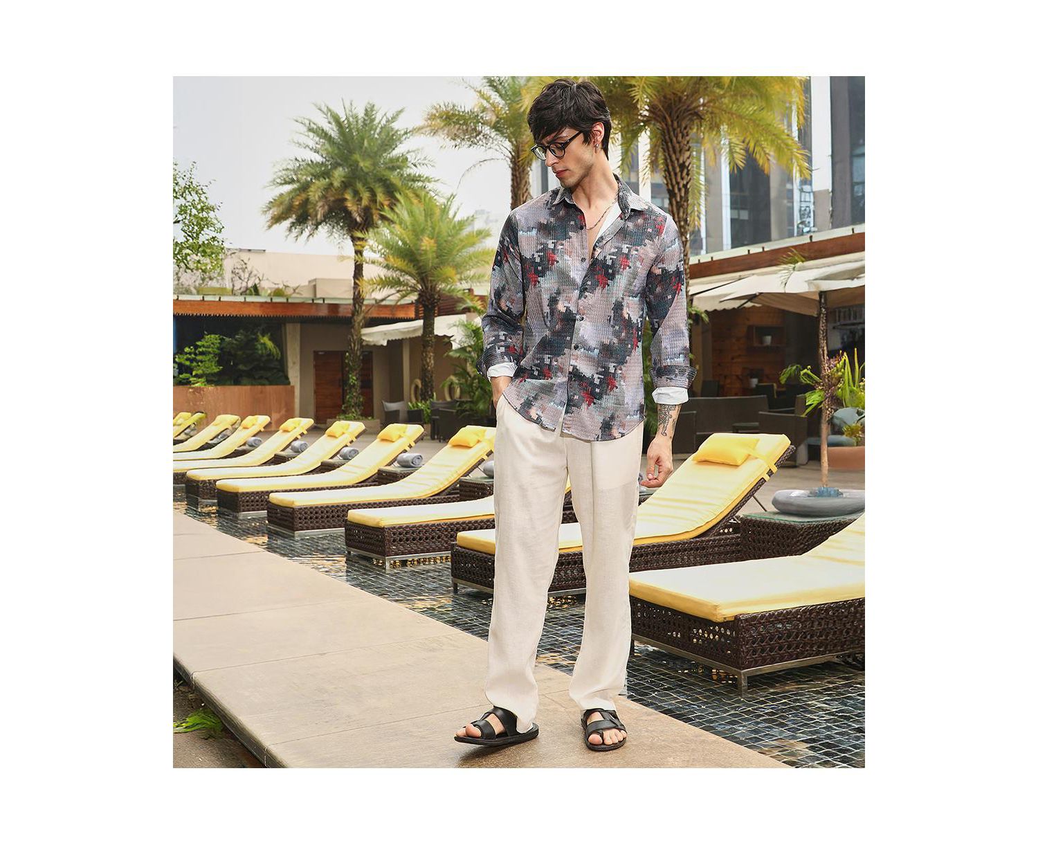 Men's Artistic-Blur Shirt