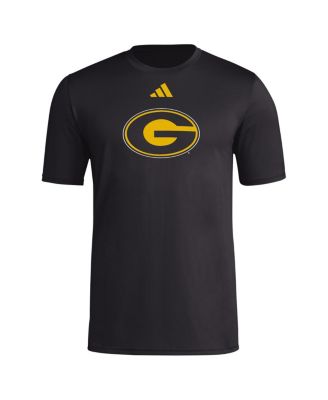 Men's Black Grambling Tigers Primary Locker Logo Pre-Game AEROREADY T-Shirt
