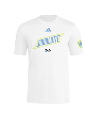 Men's White Charlotte FC 2025 Archive Collection Jersey Hook T-Shirt