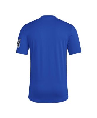 Men's Blue Seattle Sounders FC 2025 Archive Collection Jersey Hook T-Shirt