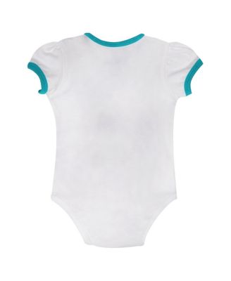 Baby Boys and Girls 2-Piece Miami Dolphins Love My Team Bodysuit Skirt Set