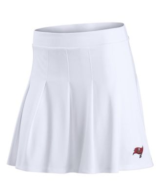 Women's White Tampa Bay Buccaneers Primary Logo Tennis Skort