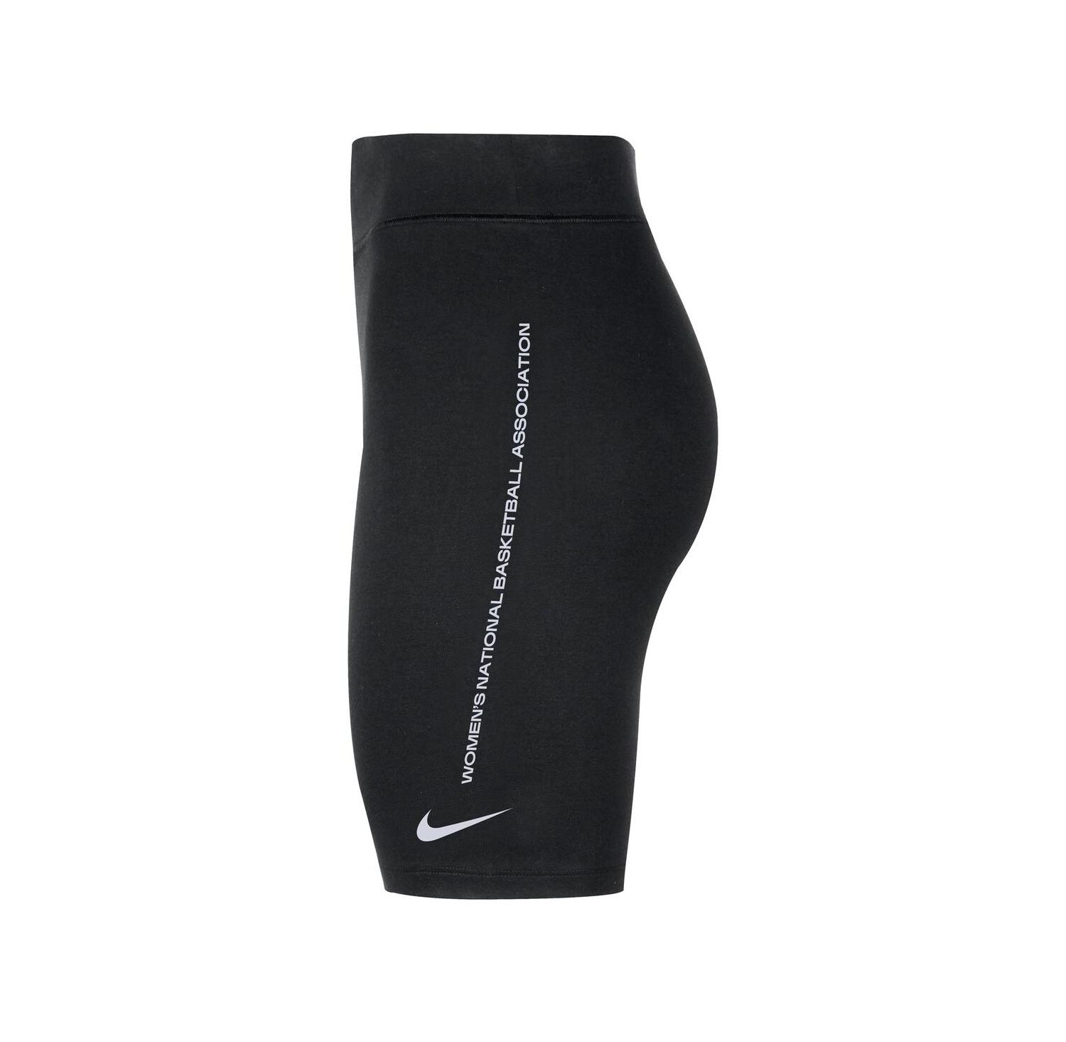 Women's Black WNBA Team 13 Tri-Blend 8" Biker Shorts