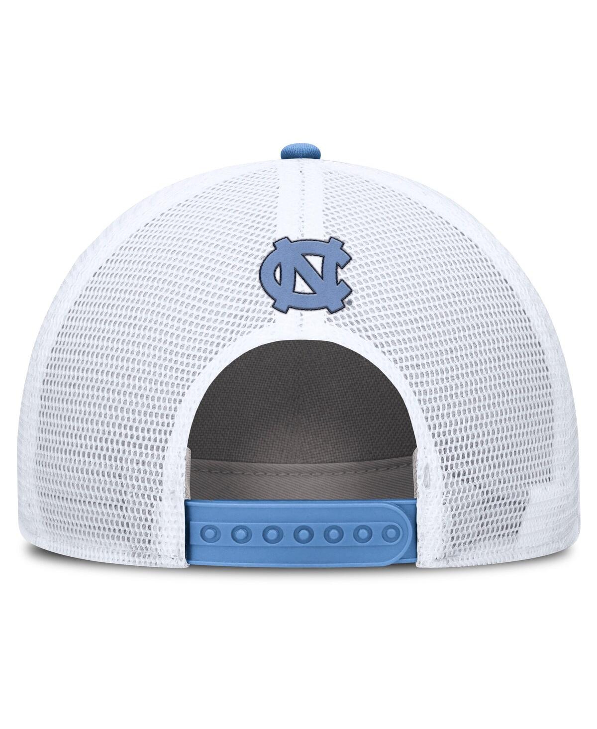 Jordan North Carolina On-field Rise Nike Men's  Brand College Trucker Adjustable Hat In Blue
