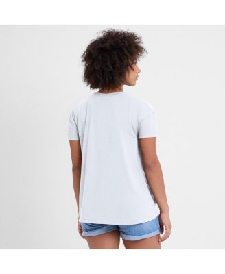 Women's White Colorado Rockies 2025 City Connect Flowy Fashion Tri-Blend Performance T-Shirt