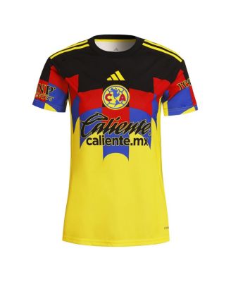 Women's Yellow Club America 2025/26 Home Replica Jersey
