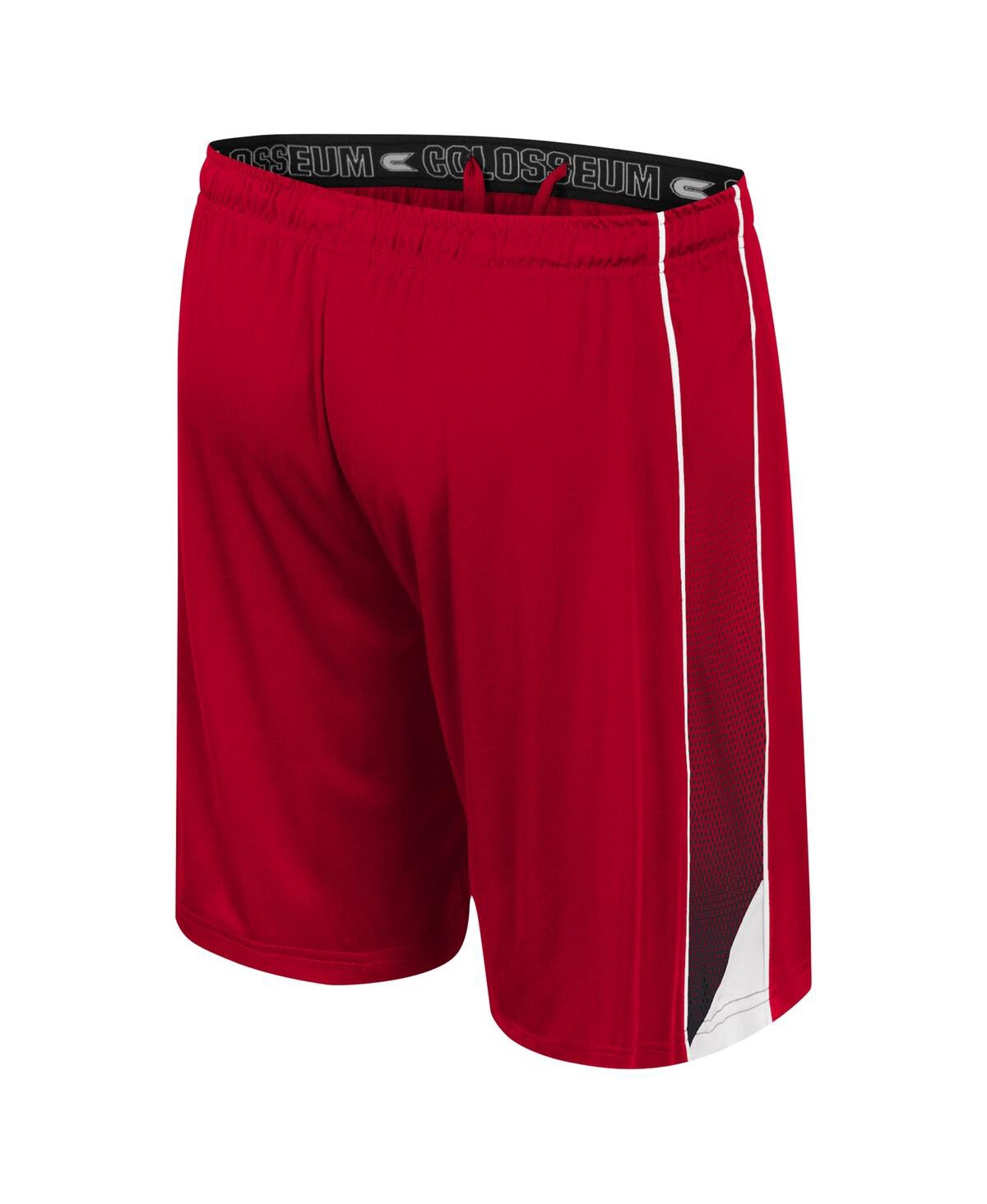 Colosseum Men's Scarlet Nebraska Huskers Online Shorts In Burgundy