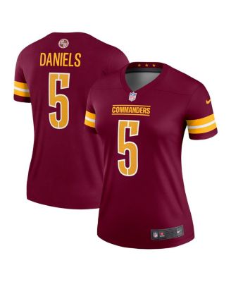 Nike - Women's Jayden Daniels Burgundy Washington Commanders Legend Player Performance Top