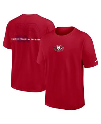 Nike - Men's Scarlet San Francisco 49ers Dominate The Game Essential Max90 T-Shirt