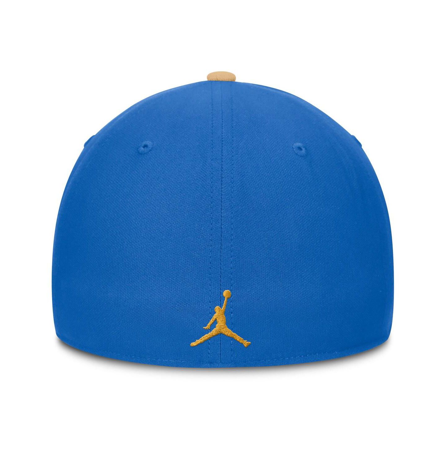 Мужская кепка Jordan Gold/Blue Ucla Bruins 2025 Sideline Rise Local Performance Flex Hat — фото 4