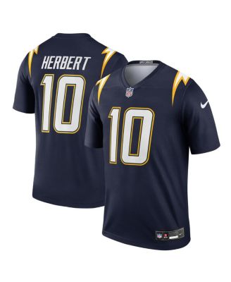 Nike - Men's Justin Herbert Navy Los Angeles Chargers Alternate Super Chargers Legend Player Performance Top