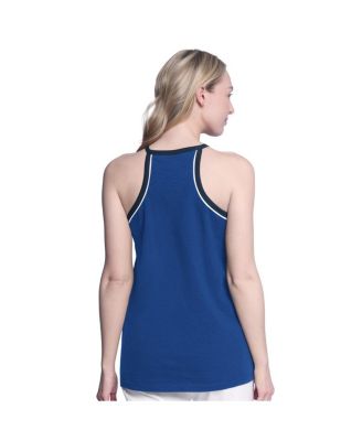 Women's Royal Toronto Blue Jays Curveball Racerback Tank Top